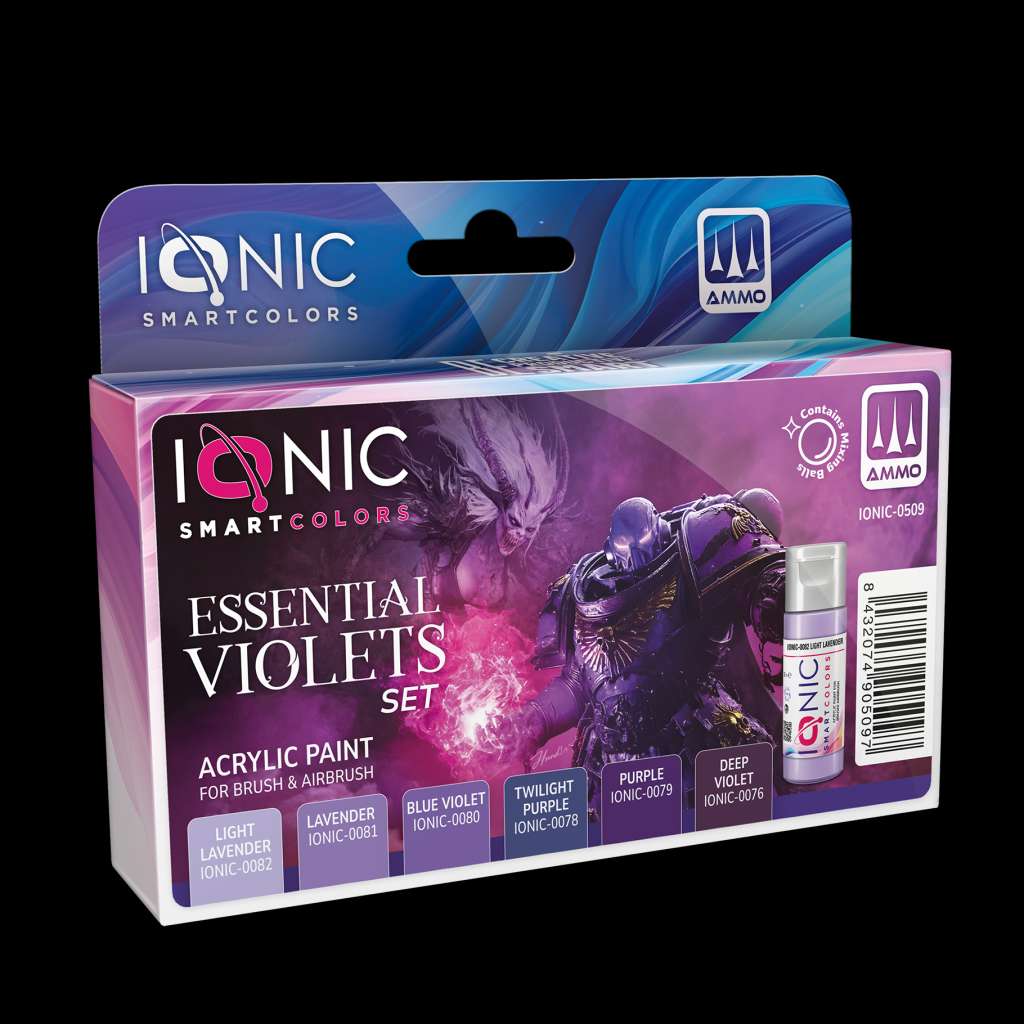 Ionic Essential Violets Målarset ammo by mig jimenez