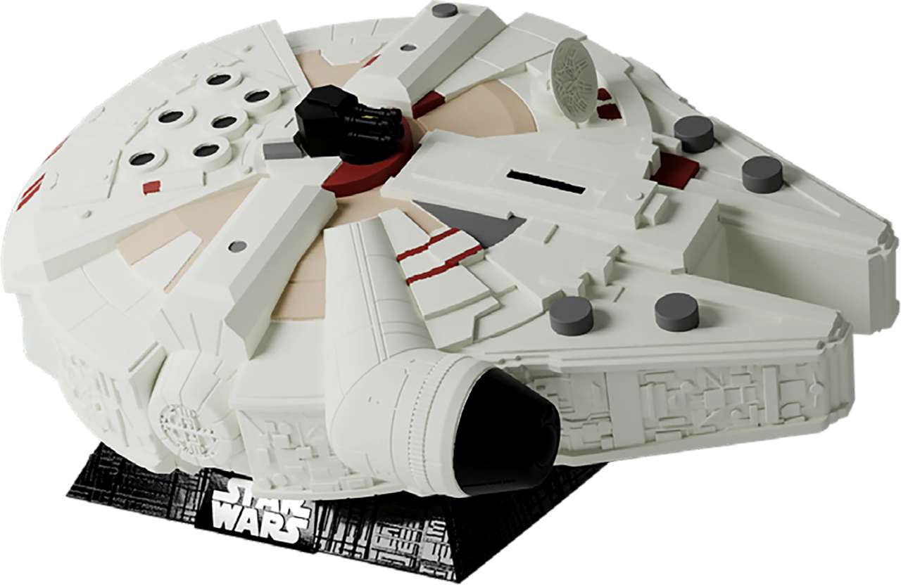 Millennium Falcon Bank – Sparbössa i Star Wars Stil monogram