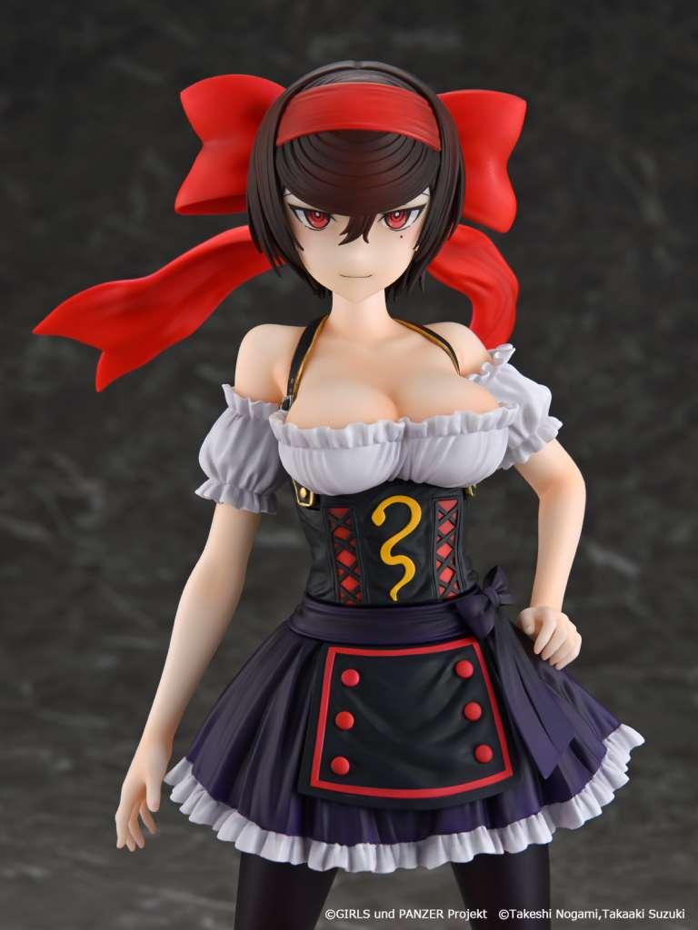 Girls und Panzer Tsuruki Shizuka Dirndl 1/6 Figur - Robotto