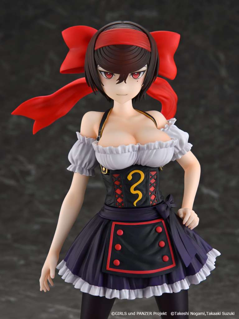 Girls und Panzer Tsuruki Shizuka Dirndl 1/6 Figur kaitendo