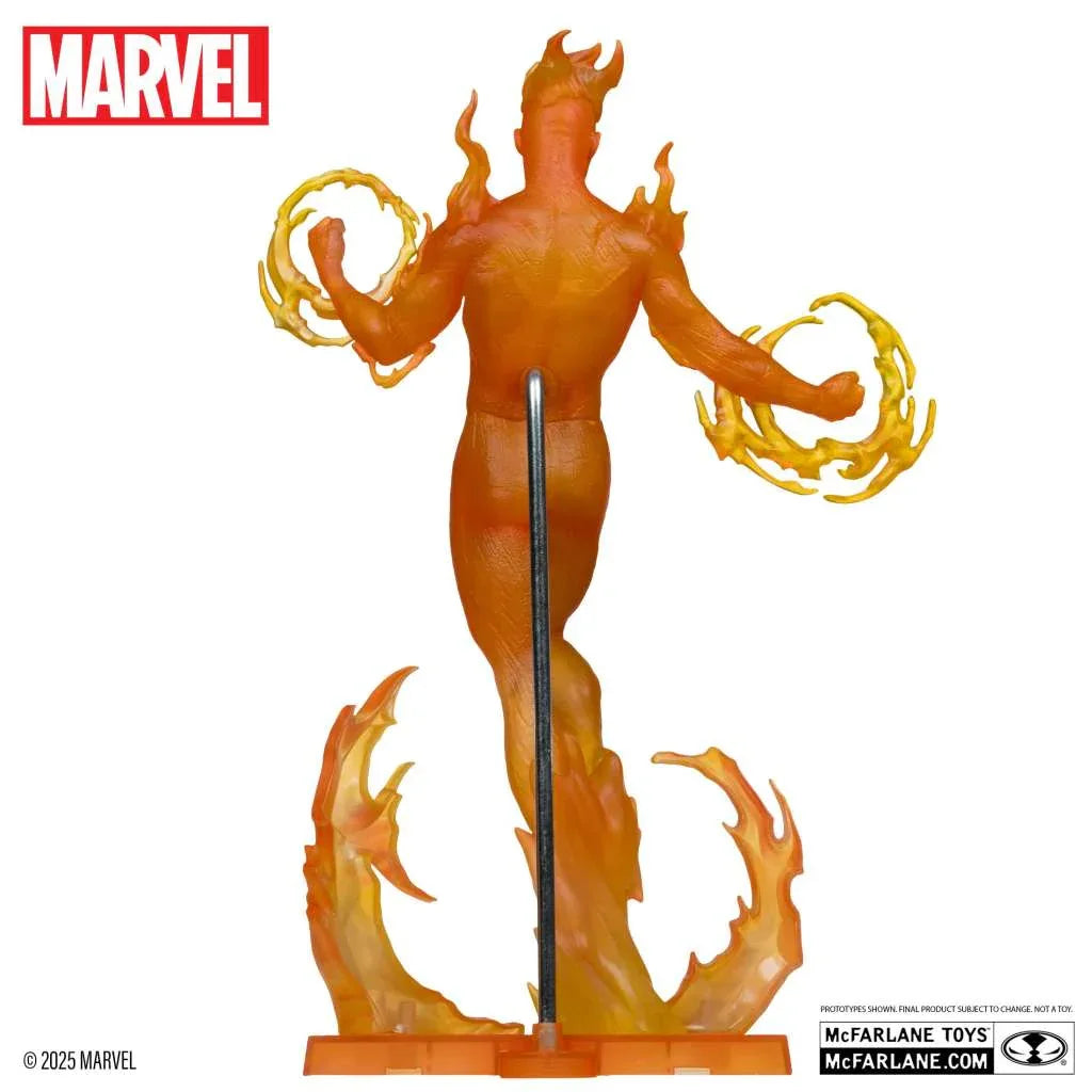 Marvel Collection W6 1:6 Human Torch (Marvel 2-in-1 #10) Figur - Robotto