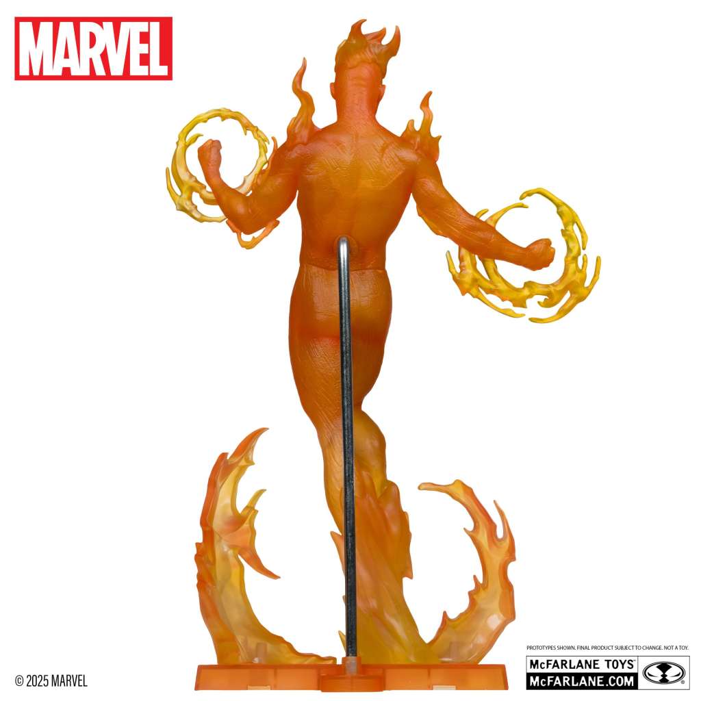 Marvel Collection W6 1:6 Human Torch (Marvel 2-in-1 #10) Figur mcfarlane toys 2025