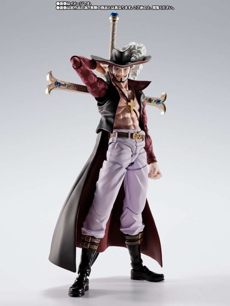 One Piece Dracule Mihawk Hawkeye SHF - Actionfigur bandai