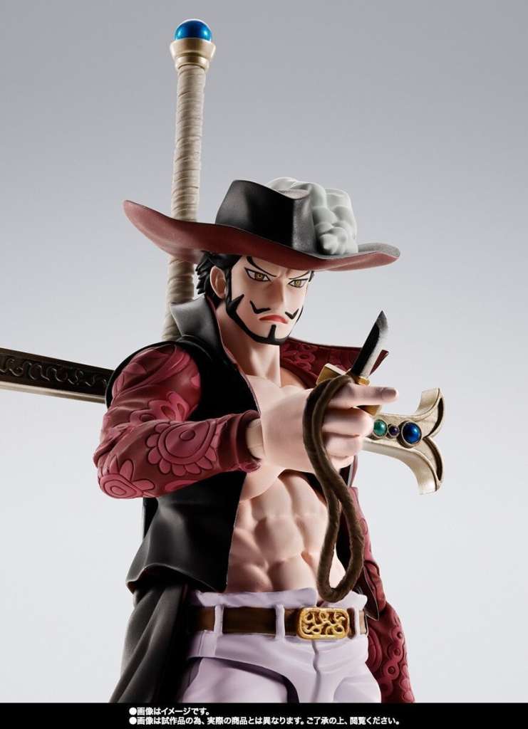 One Piece Dracule Mihawk Hawkeye SHF - Actionfigur bandai
