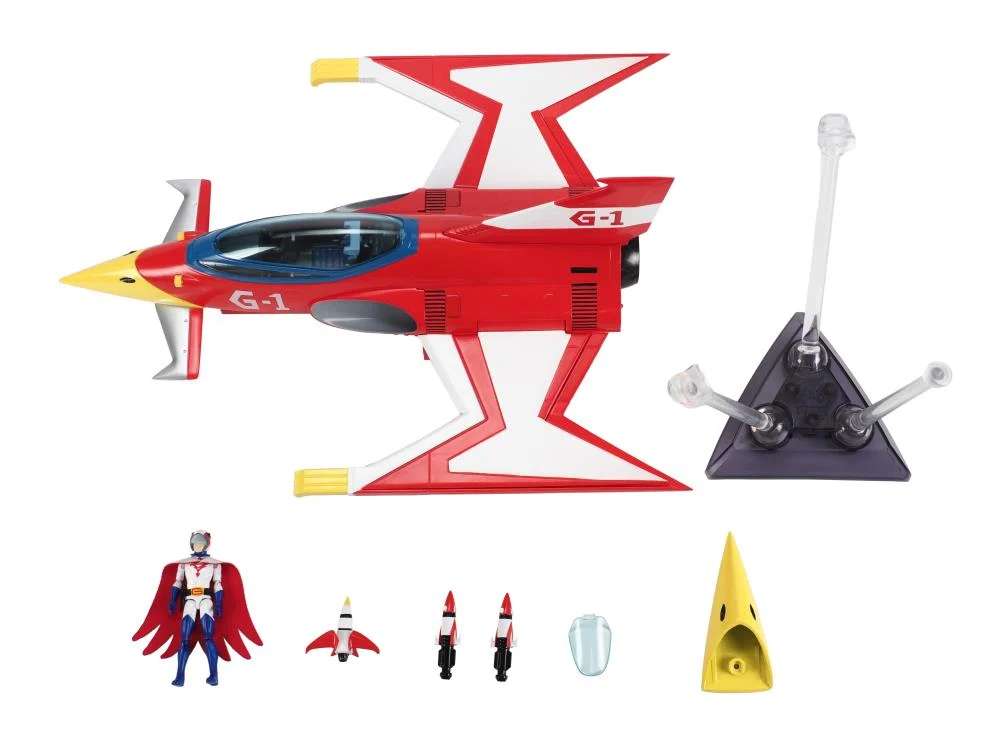 Gatchaman 2 1:24 Eagle Sharp Modellreplika ramen toy