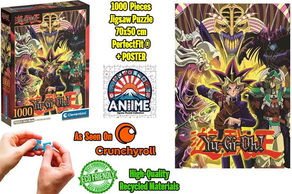 Anime pusselkollektion - yu-gi-oh: king of games - pussel 1000 bitar