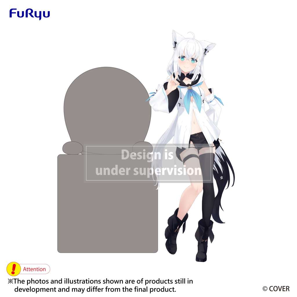 Hololive Production Shirakami Fubuki Hikkake Figur furyu