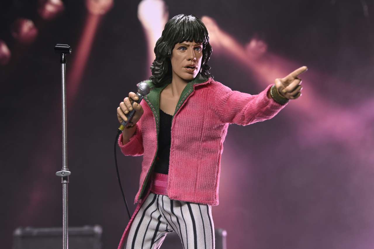 The Rolling Stones Mick Jagger 1975 Klädd Actionfigur neca
