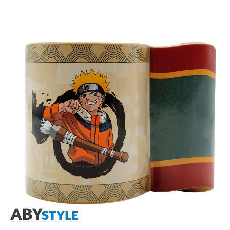 Naruto Shippuden Naruto Scroll 3D Handtag Mugg - Robotto