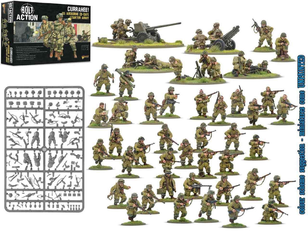 Currahee! US Airborne D-Day Starter Army - Robotto