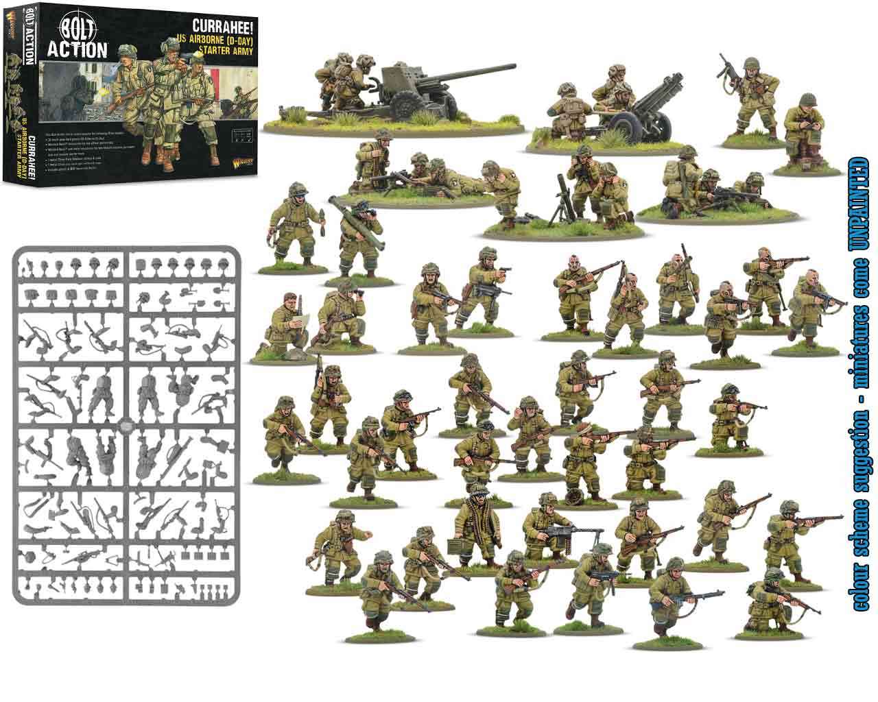 Currahee! US Airborne D-Day Starter Army warlord games