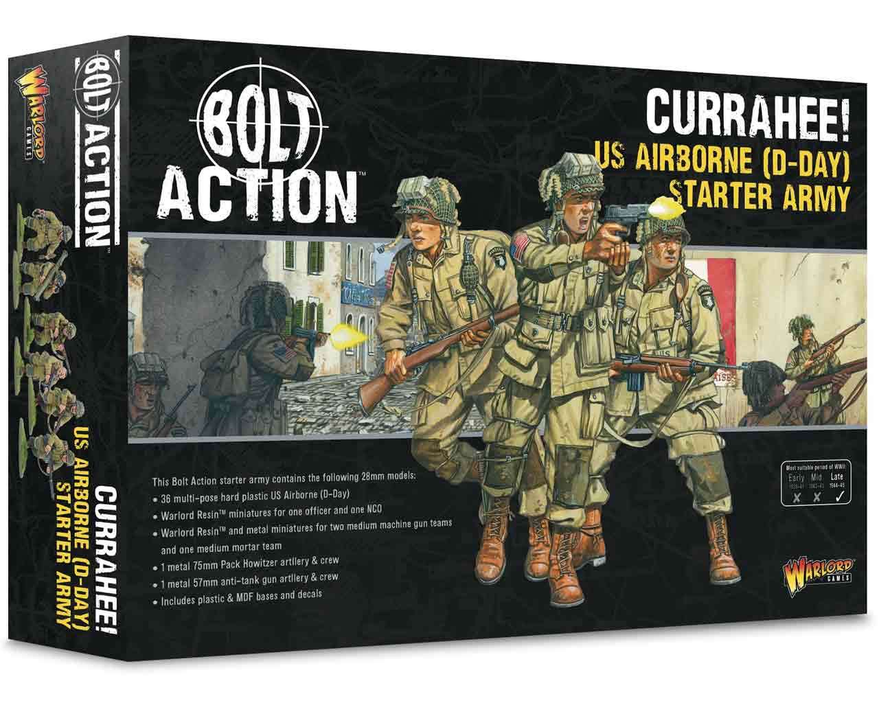 Currahee! US Airborne D-Day Starter Army warlord games