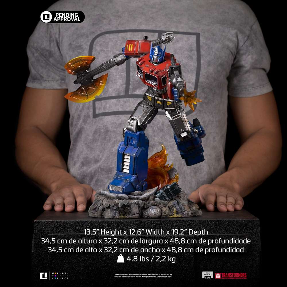 Transformers Optimus Prime Demi Art Skala 1/20 Staty iron studios