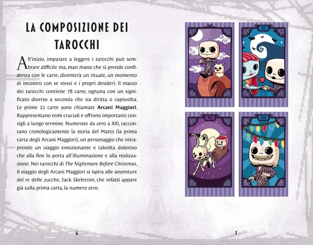 The Nightmare Before Christmas Funko Pop Edition Tarot Card Set