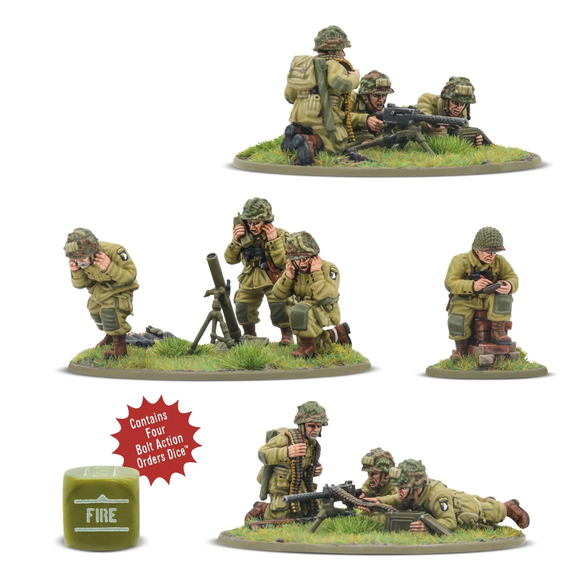 US Airborne D-Day Heavy Weapons Squad