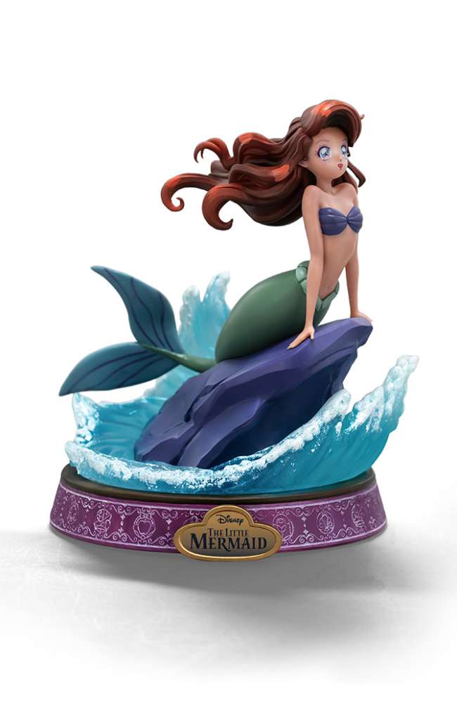 Disney's Anime Princess Ariel PVC Statue - Elegant Samlarfigur iron studios
