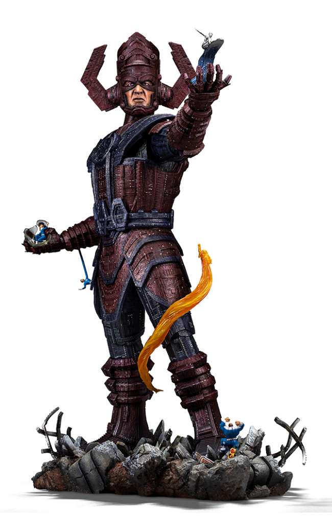 Fantastic Four Galactus Battle Demi Art Scale 1/20 Diorama iron studios