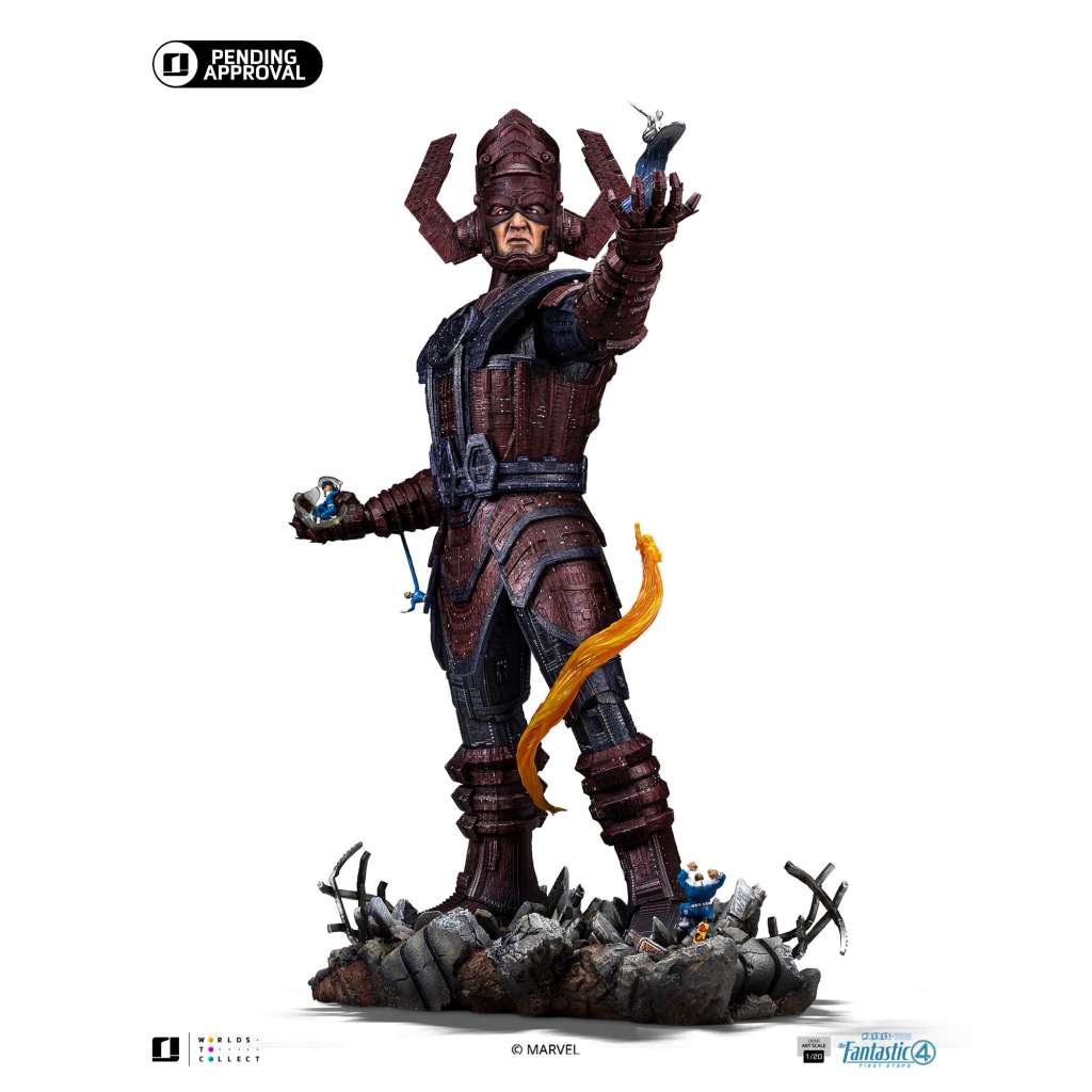Fantastic Four Galactus Battle Demi Art Scale 1/20 Diorama iron studios