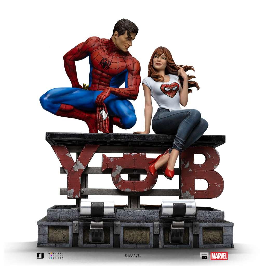 Spider-man och MJ 1/6 Skala Diorama - Robotto