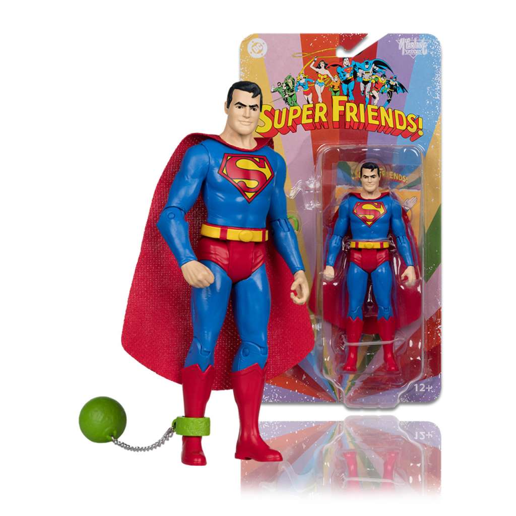 DC Retro Super Friends Serie 2 Assorterat Set (6) mcfarlane toys 2025