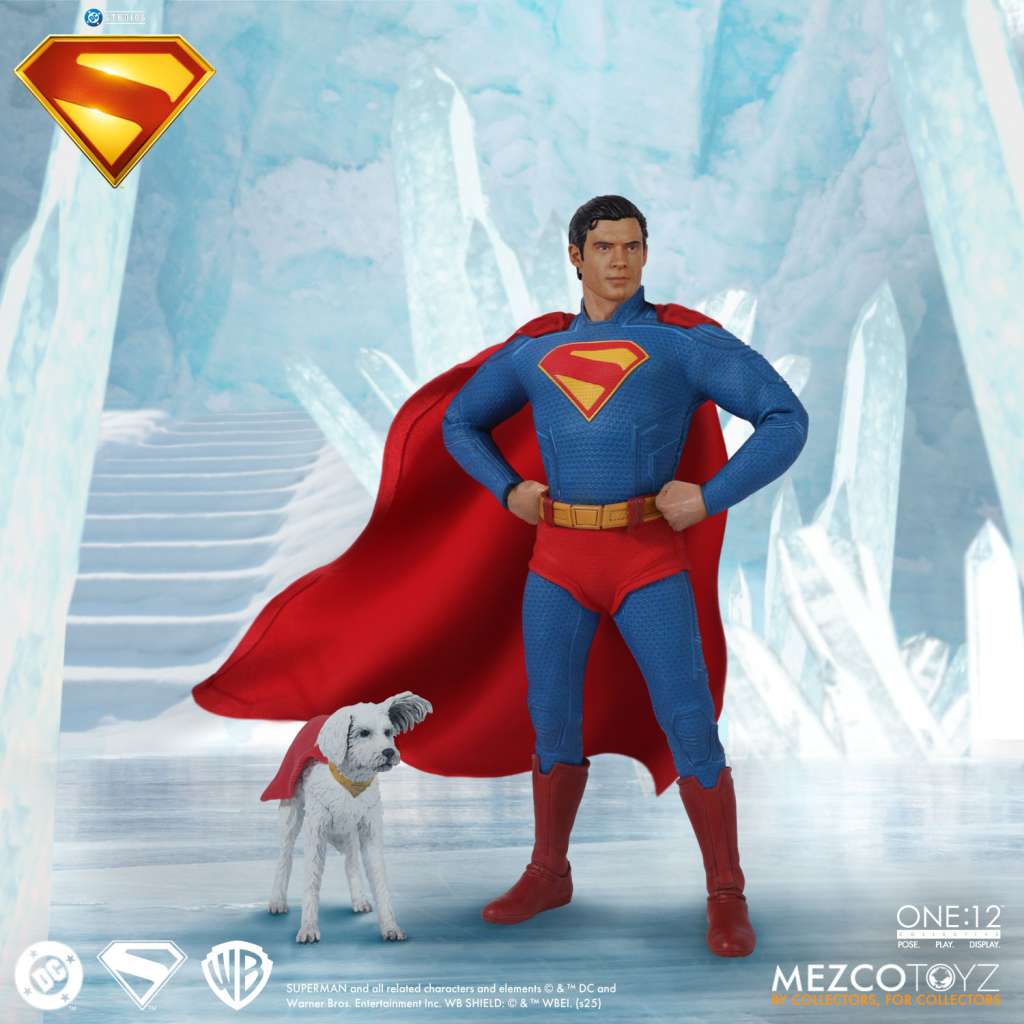 One 12 Collective Superman AF - Samlarfigur i hög kvalitet mezco toys