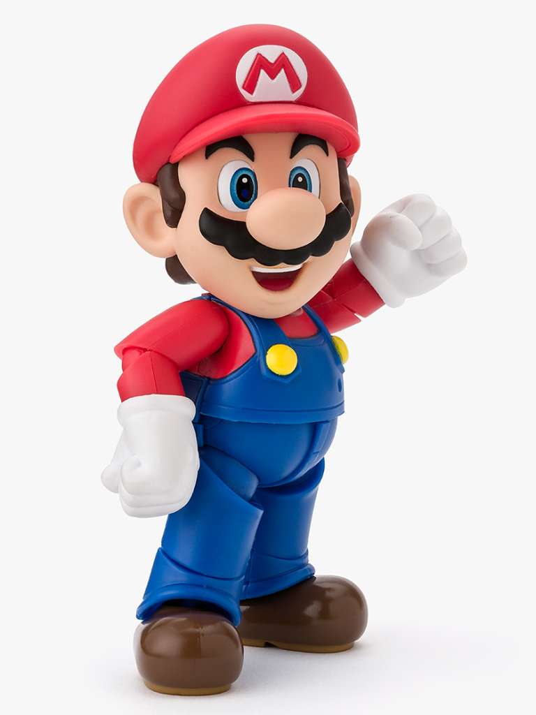 Super Mario Mario SHF - En Fantastisk Samlarfigur bandai