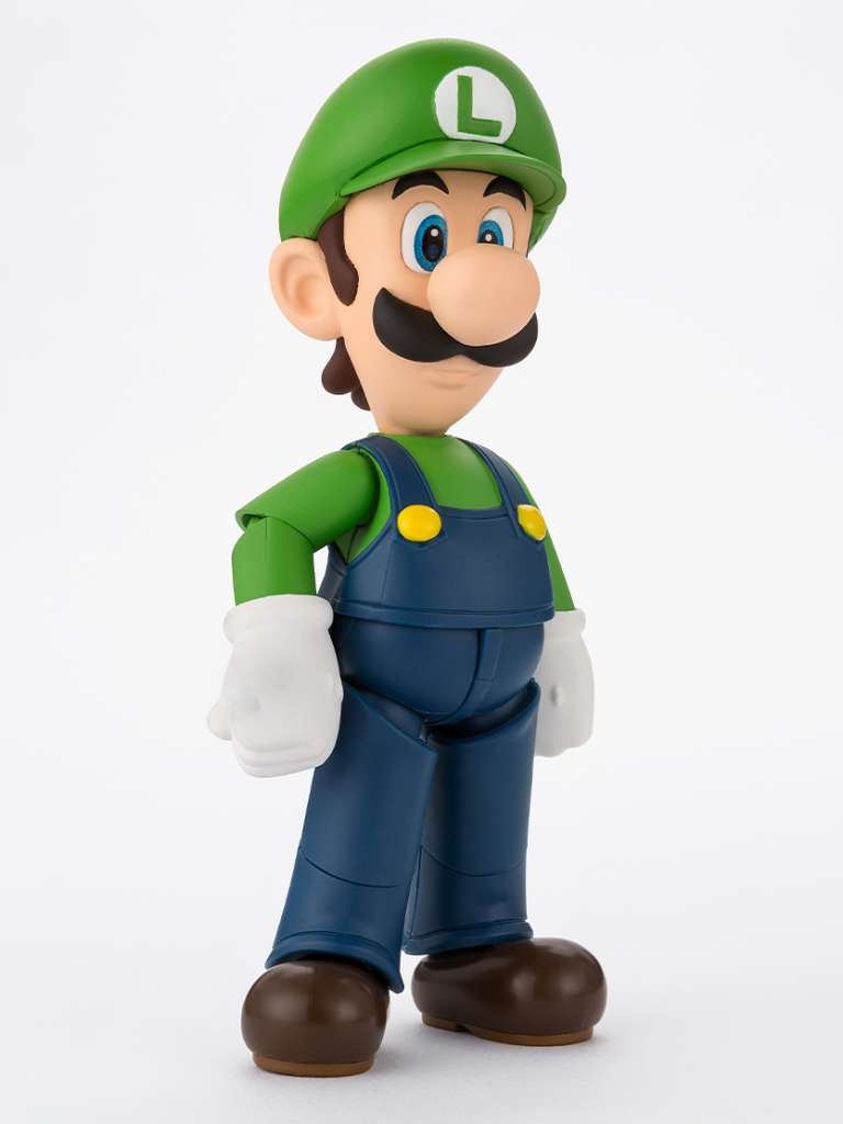 Super Mario Luigi SHF - Samlarfigur av Hög Kvalitet bandai