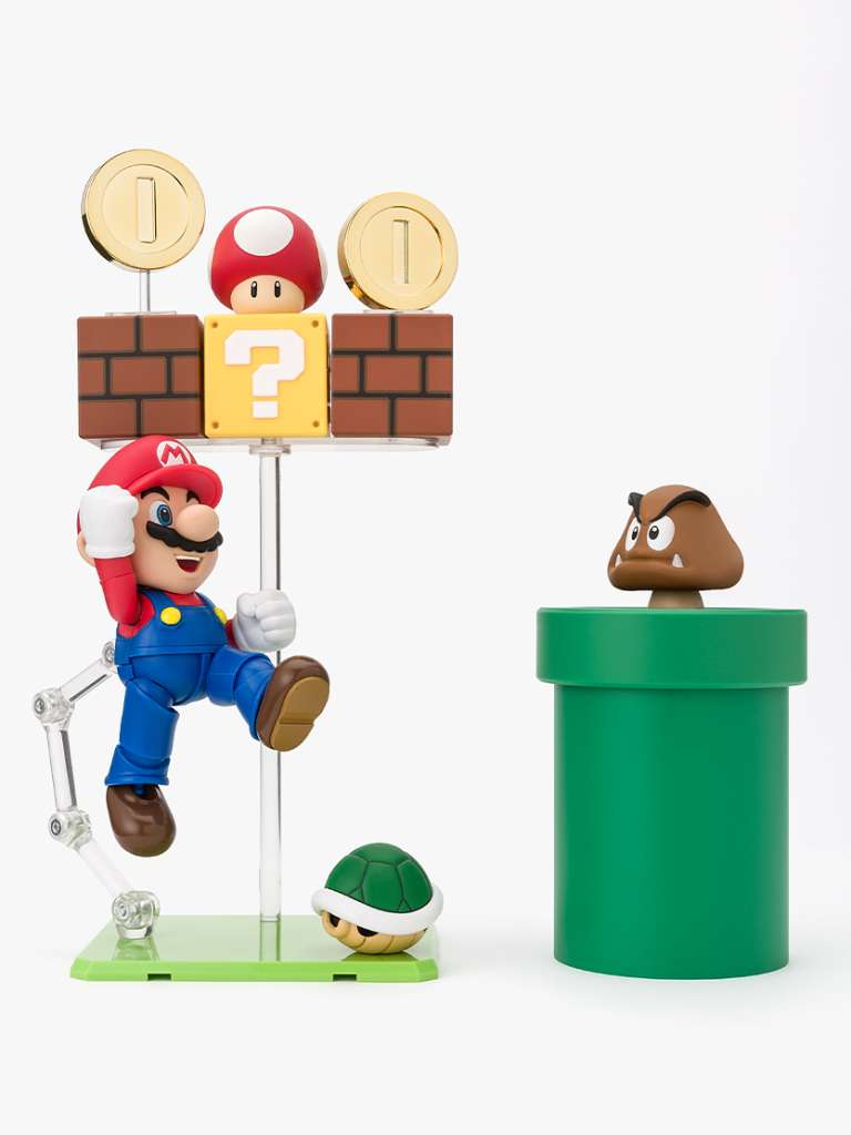 Super Mario Playset SHF - Roligt och Interaktivt Lekset bandai