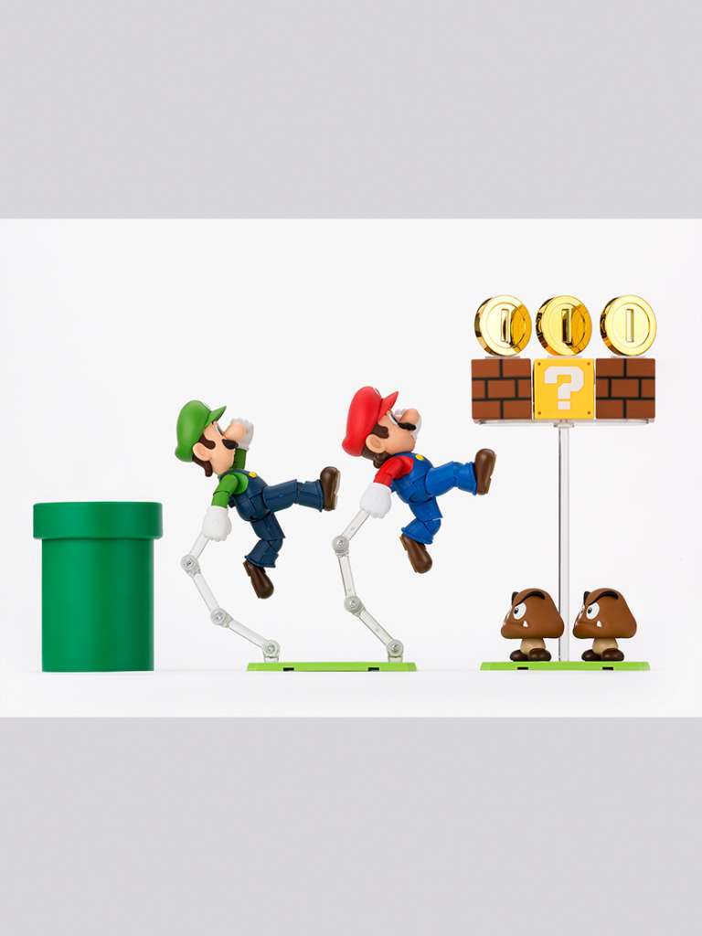 Super Mario Playset SHF - Roligt och Interaktivt Lekset bandai