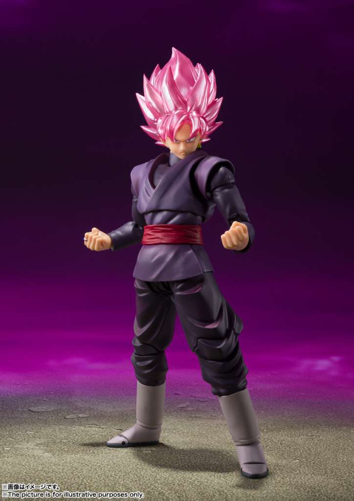 Dragon Ball Goku Black Super Saiyan Rose SHF Reissue bandai