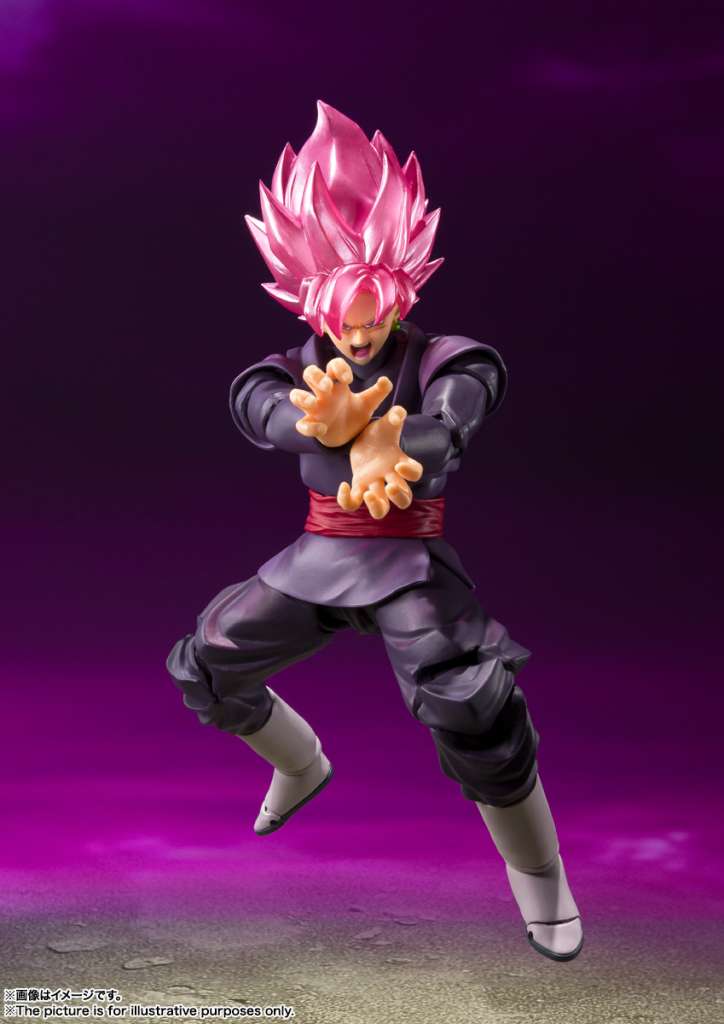 Dragon Ball Goku Black Super Saiyan Rose SHF Reissue bandai