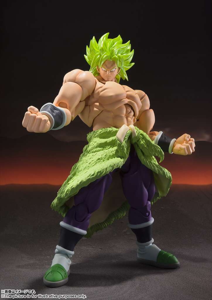 Dragon Ball Broly Super Saiyan Full Power SHF Reissue - Det Ultimata Samlarfiguren bandai