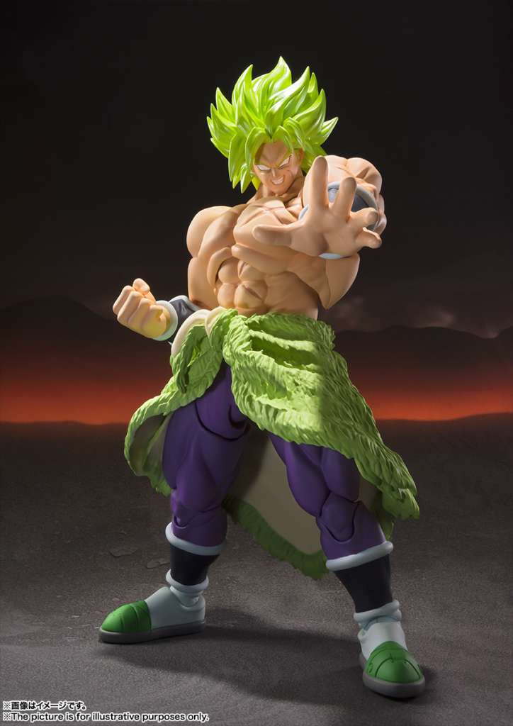 Dragon Ball Broly Super Saiyan Full Power SHF Reissue - Det Ultimata Samlarfiguren bandai