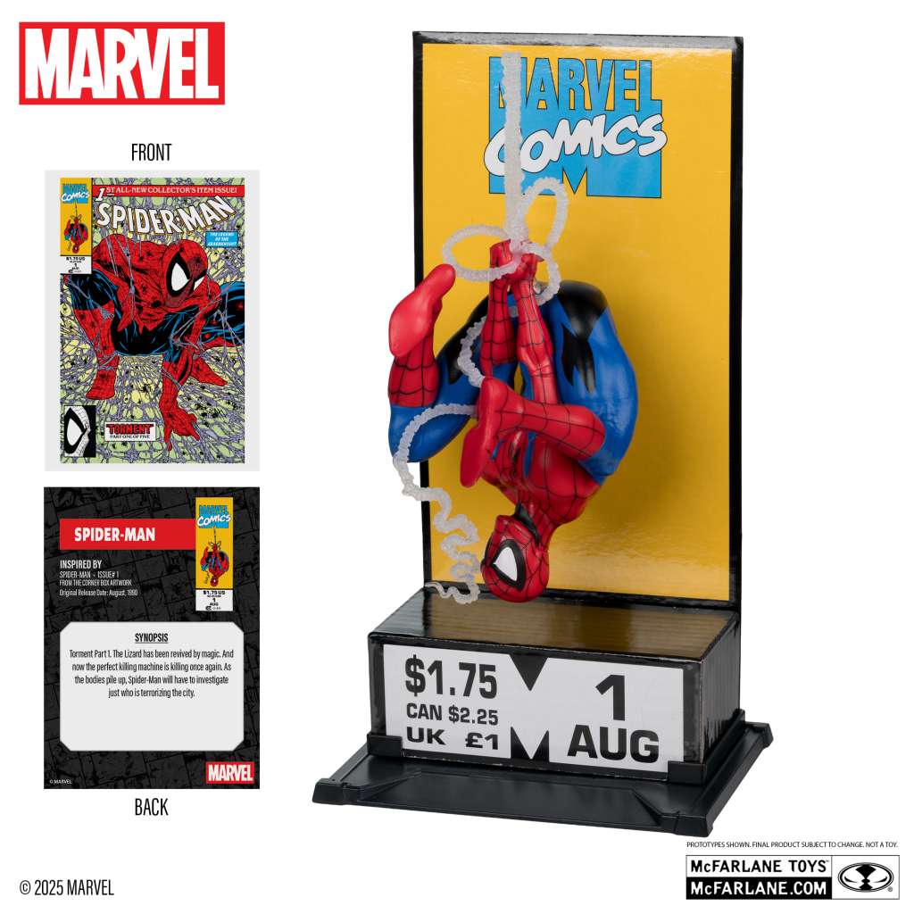 Marvel Collection 1:10 WV5 Spider-Man Corner Box Figur mcfarlane toys 2025