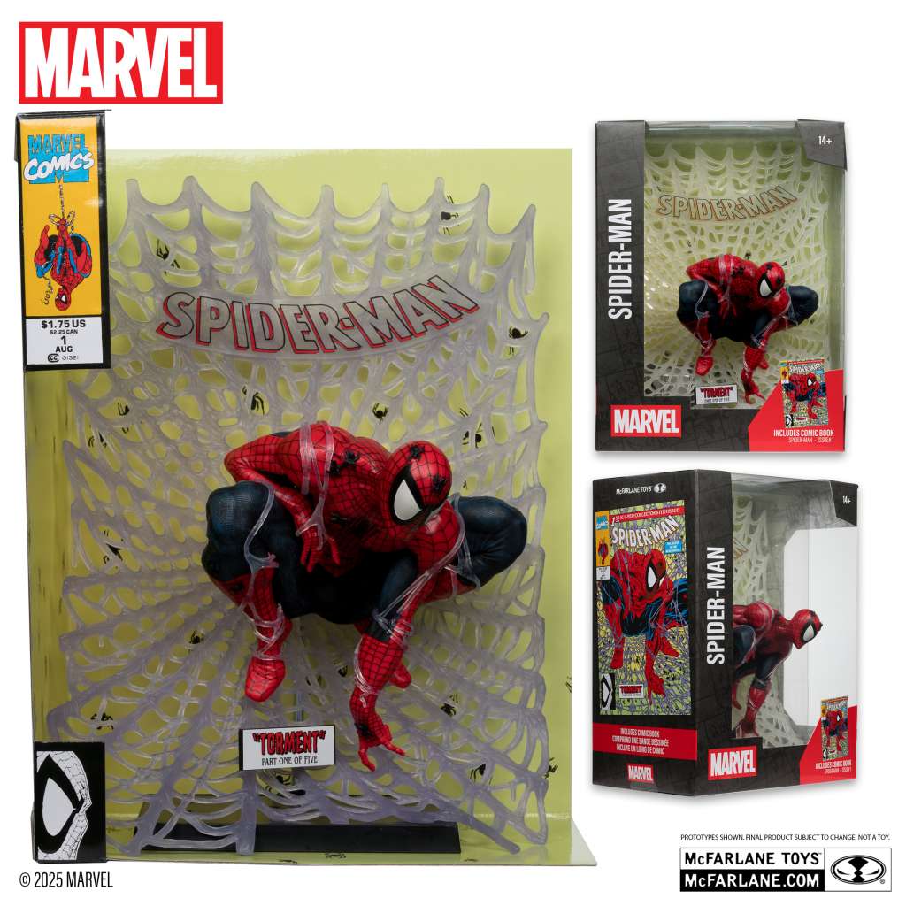 Marvel Collection 1: 1:6 Spider-Man (Spider-Man #1) Figur mcfarlane toys 2025