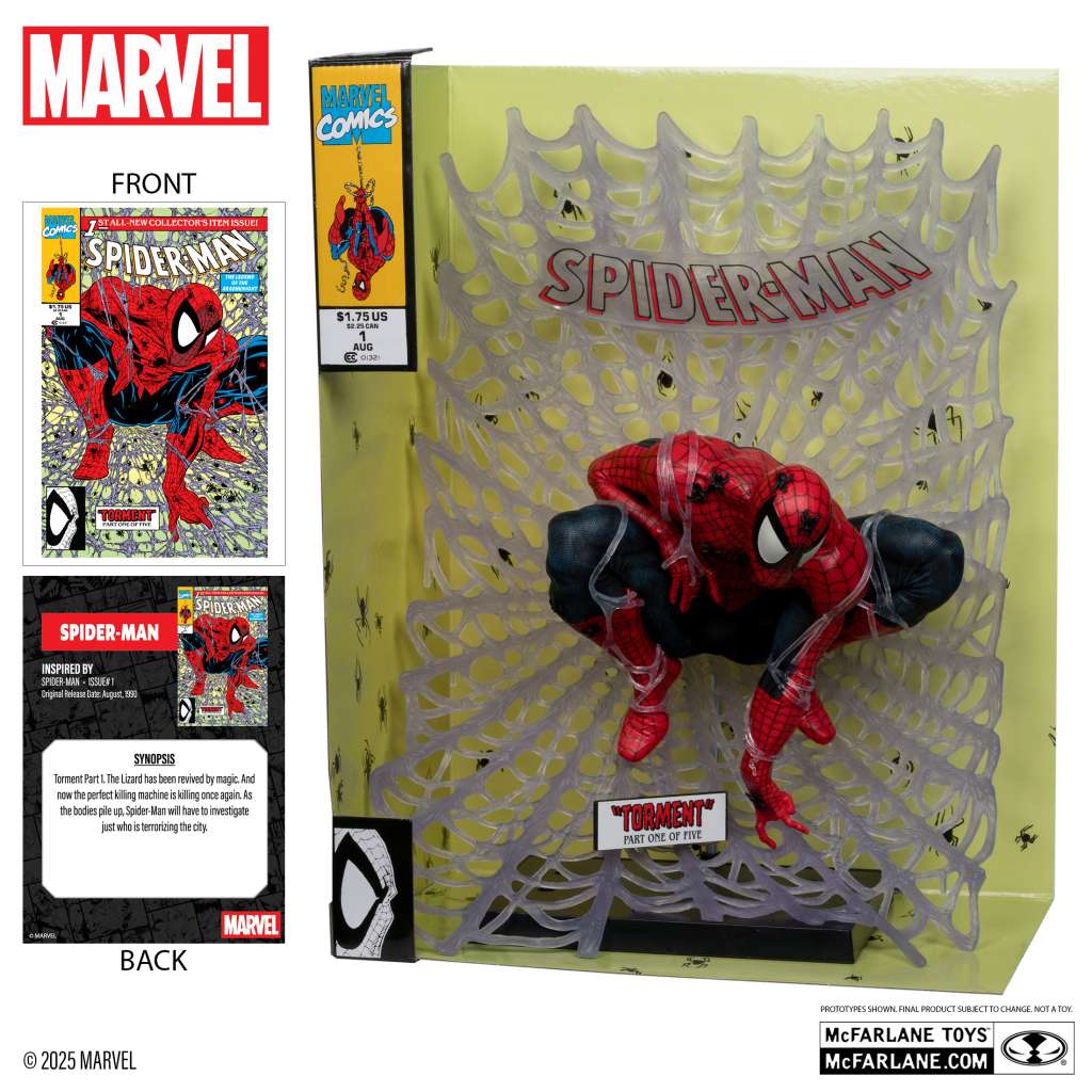 Marvel Collection 1: 1:6 Spider-Man (Spider-Man #1) Figur mcfarlane toys 2025