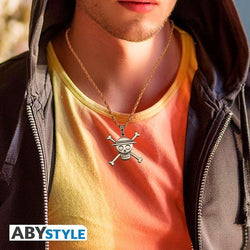 One Piece Skalle Hänge Necklace 3D - Robotto