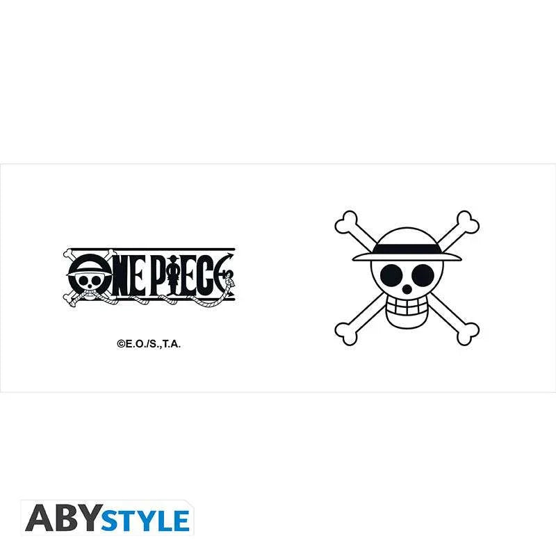 One Piece Luffy & Skull Mug Carabiner - Robotto