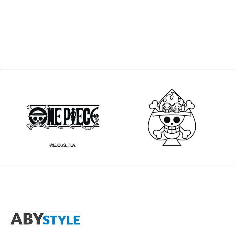 One Piece Ace & Skull Mug Carabiner - Robotto