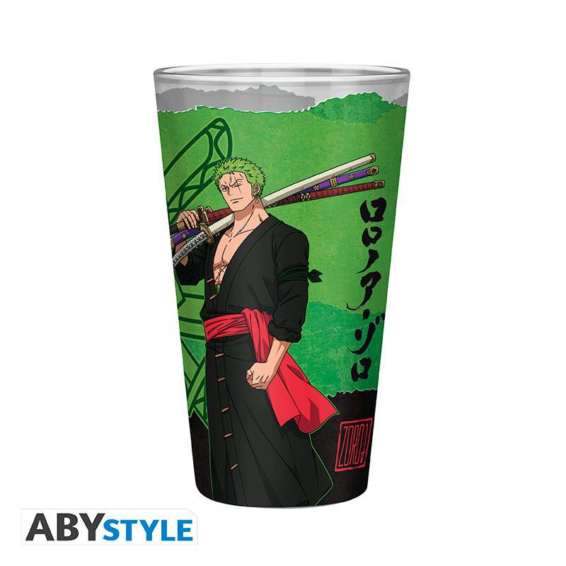 One Piece Roronoa Zoro Glas L abystyle studio