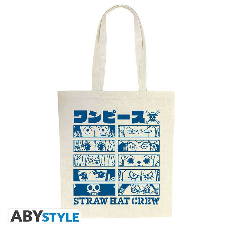 One Piece Strawhat Crew Tote Bag abystyle studio