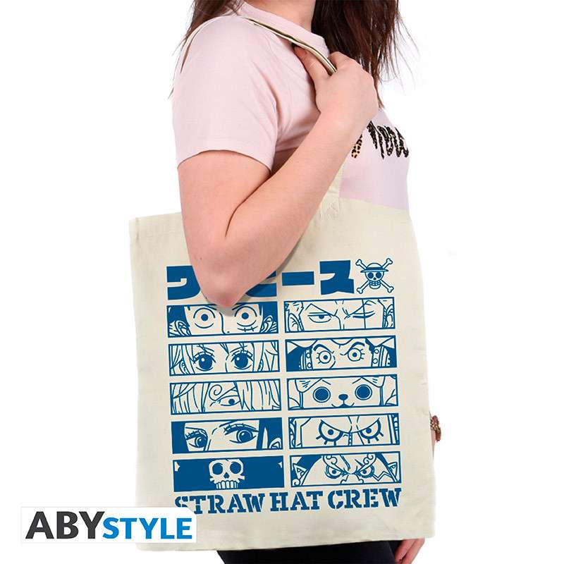 One Piece Strawhat Crew Tote Bag abystyle studio