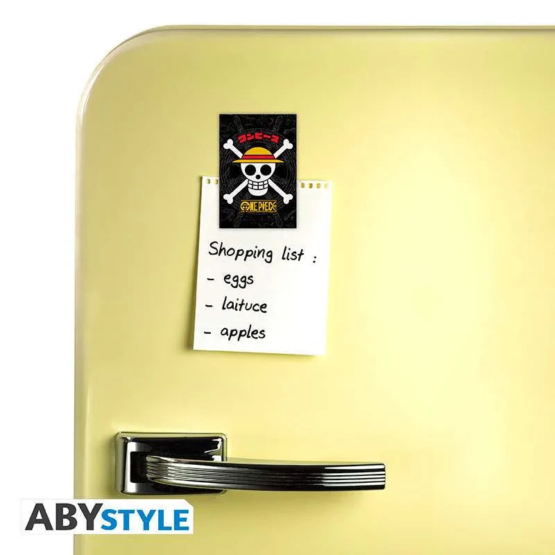 One Piece Strawhat Skull Standard Magnet - Robotto