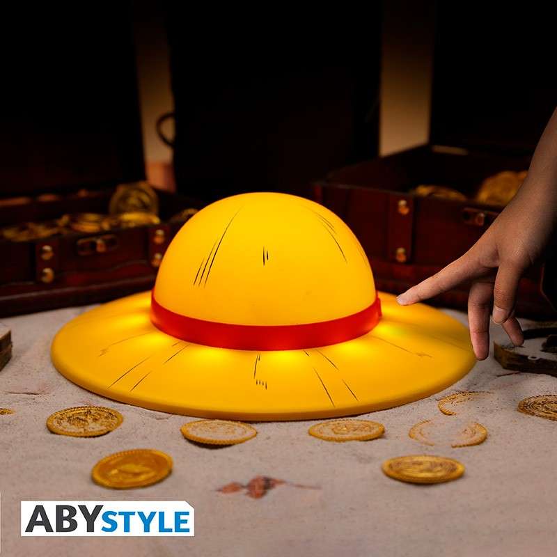 One Piece Strawhat Lampa – Lys upp ditt rum med Luffys skatter abystyle studio