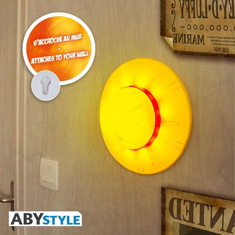 One Piece Strawhat Lampa – Lys upp ditt rum med Luffys skatter abystyle studio