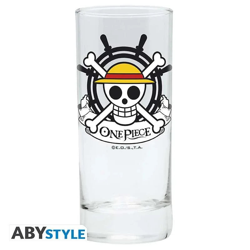 One Piece Set Glas 3x – Kvalitetsglas med Strawhat Sigil - Robotto