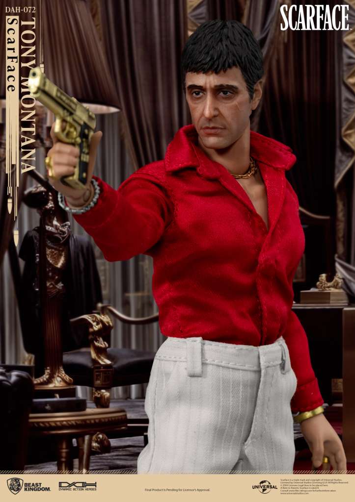 Scarface Tony Montana Action Figur beast kingdom