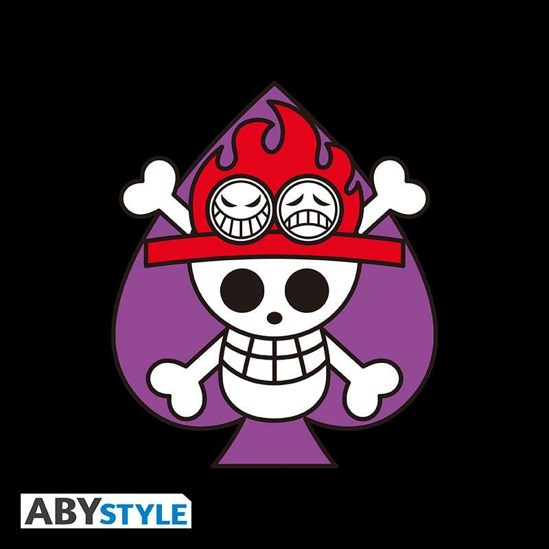One Piece Ace's Skulls Caps - Svart abystyle studio