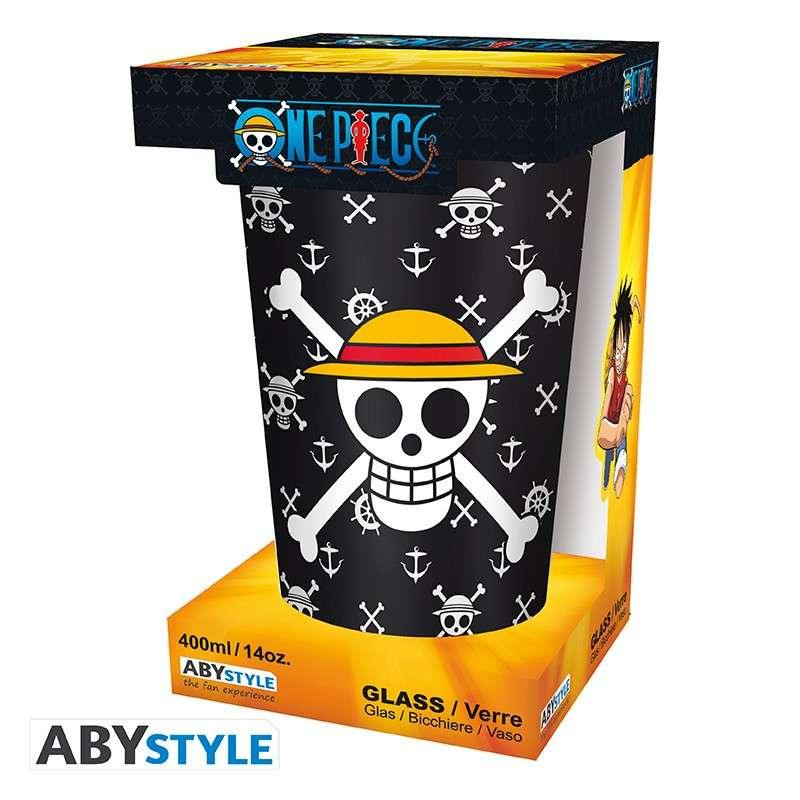 One Piece Luffy Stor Glas – Perfekt För Fans - Robotto