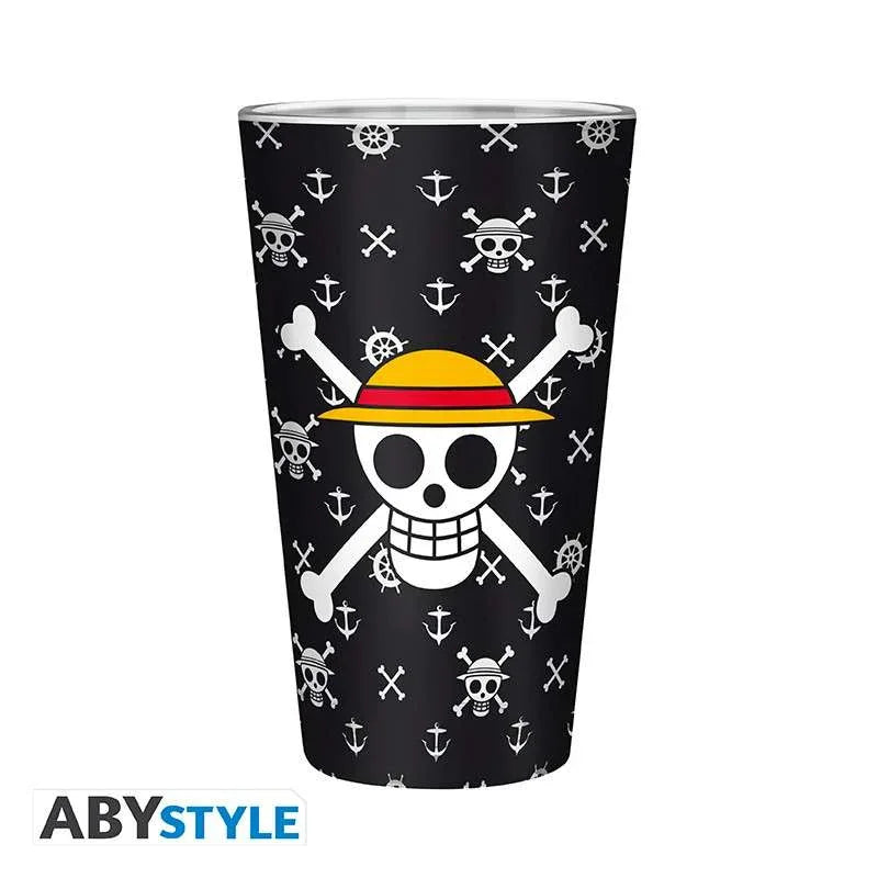 One Piece Luffy Stor Glas – Perfekt För Fans - Robotto